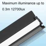24W 72 LEDs Handheld Full-color RGB Stick Light Photography Light with Barndoor - Image 5