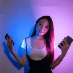 135 LEDs Live Fill Light Handheld Adjustable Photography Light Camera Pocket Light - Image 13