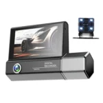 3 Lens Video HD 1080P Multi-Language Driving Recorder