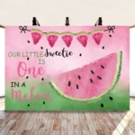 80x120cm Fruit Watermelon Birthday Party Backdrop Photography Decorative Background Props - Image 5
