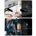 For Kingston Skyline Alpha Cloud II 3.5mm 2 In 1 Audio Cable - Image 8