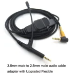 For BOSE 700 / QC25 / QC35 / OE2 3.5mm to 2.5mm Gaming Headset Audio Cable - Image 5