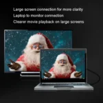 VEGGIEG HDMI To DVI Computer TV HD Monitor Converter Cable Can Interchangeable - Image 7