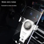 S-06 Car Air Outlet Gravity Holder Retractable Rotating Mobile Phone Bracket - Image 5