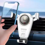 S-06 Car Air Outlet Gravity Holder Retractable Rotating Mobile Phone Bracket - Image 7