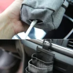 Vehicle Air Outlet Storage Bag Multi-function Document Change Storage Bag - Image 4