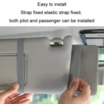 Car Sun Visor Decorative Storage Bill Glasses Holder - Image 6