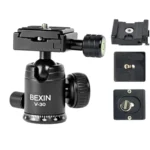 BEXIN V30 Adjustable Aluminum Alloy Desktop Camera Tripod Mini Portable Folding Live Tripod - Image 5