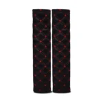 Rhombus Leather Seat Belt Shoulder Protector Pads
