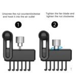 For Tesla Model 3/Y Air Vent Magnetic Mobile Phone Holder - Image 3