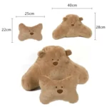 Car Cartoon Bear Plush Seat Upholstery Pillow - Image 2