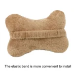 Car Cartoon Bear Plush Seat Upholstery Pillow - Image 3