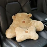 Car Cartoon Bear Plush Seat Upholstery Pillow - Image 5