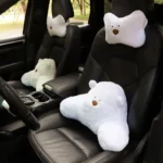 Car Cartoon Bear Plush Seat Upholstery Pillow - Image 6