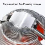 EVESKY  Desktop Computer CPU Fan 1155 775 AMD Universal Mute Down Pressure CPU Radiator - Image 6