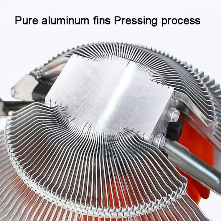 TBD06038163_5.webp EVESKY  Desktop Computer CPU Fan 1155 775 AMD Universal Mute Down Pressure CPU Radiator - Image 6