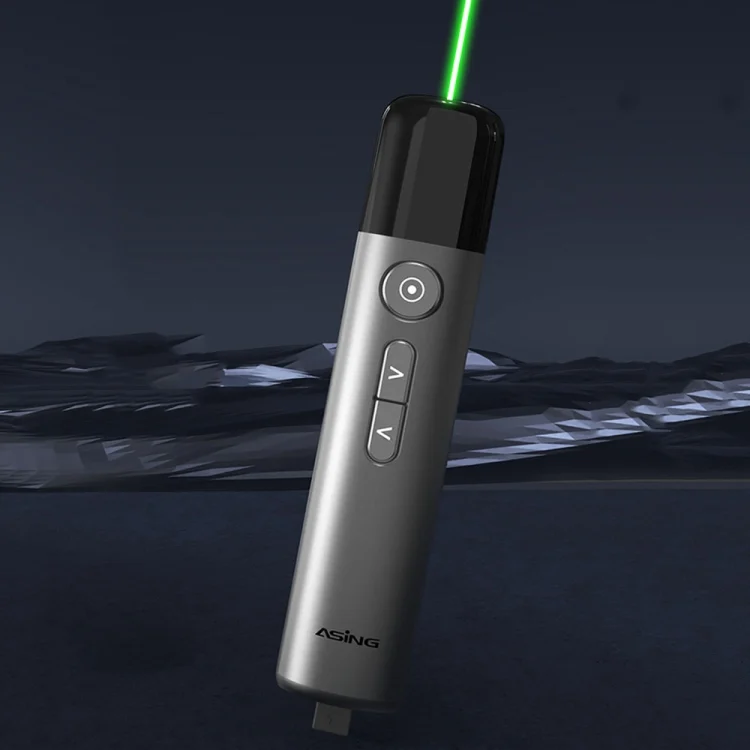 TBD06038225_B1.webp ASiNG LED LCD Screen High Power Bright Green Laser Pointer PPT Speech Instructions Page Presenter - Image 2