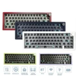 67 Keys Three-mode Customized DIY With Knob Mechanical Keyboard Kit Supports Hot Plug RGB Backlight - Image 2