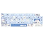 66 Keys 5-sided Heat Rise PBT Personalized Keycaps