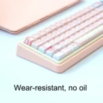 66 Keys 5-sided Heat Rise PBT Personalized Keycaps - Image 5