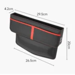 Leather Car Seat Gap Multifunctional Storage Box - Image 2