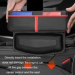 Leather Car Seat Gap Multifunctional Storage Box - Image 6