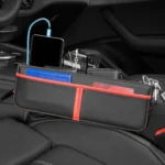 Leather Car Seat Gap Multifunctional Storage Box - Image 8