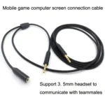 3.5mm Voice Party Live Recording Audio Cable Mobile Game Projection Computer Chat Link Cable - Image 6