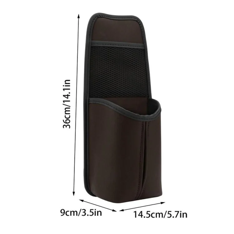 TBD06038403_B2.webp Car Seat Leather Multifunctional Tissue Water Cup Storage Hanging Bag - Image 3
