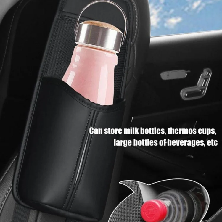TBD06038403_B5.webp Car Seat Leather Multifunctional Tissue Water Cup Storage Hanging Bag - Image 6