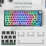 82 Keys Bluetooth Wireless 3-mode RGB Hot-plug Customized Mechanical Keyboard Kit - Image 3