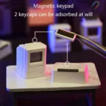 Mechanical Keyboard MAC Retro Light Transmission Keycap - Image 4