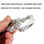Rose Thorn Single Finger Buckle Self-defense Broken Window Keychain - Image 7