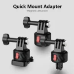 For GoPro/Insta360 GO 3 Action Camera Magnetic Gimbal Base Adapter Accessories - Image 2