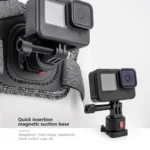 For GoPro/Insta360 GO 3 Action Camera Magnetic Gimbal Base Adapter Accessories - Image 4