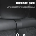 For Tesla Model Y 1pair Rear Trunk Hook Bag Umbrella Hanger - Image 5