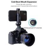 Cimapro Swivel Cold Boot Camera Phone Mount Bracket External Tripod - Image 5