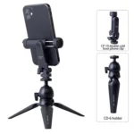 Cimapro Swivel Cold Boot Camera Phone Mount Bracket External Tripod - Image 7