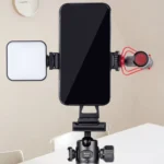 XILETU Metal Swivel Cold Shoe Mobile Phone Clip Photography Fixed Tripod - Image 11