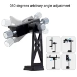 XILETU Metal Swivel Cold Shoe Mobile Phone Clip Photography Fixed Tripod - Image 4