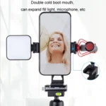 XILETU Metal Swivel Cold Shoe Mobile Phone Clip Photography Fixed Tripod - Image 8