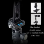 XILETU Metal Swivel Cold Shoe Mobile Phone Clip Photography Fixed Tripod - Image 10