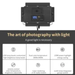 Pixel P45pro High Bright Dual Color Temperature Fill Light 120W Normal Bright Studio Camera Soft Light - Image 14