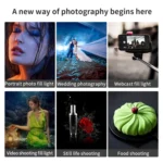 Pixel P45pro High Bright Dual Color Temperature Fill Light 120W Normal Bright Studio Camera Soft Light - Image 20