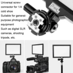 Pixel P50 Dual Color Temperature Flat Panel Fill Light 45W Soft Outdoor Shooting Fill Light For Straight Photography - Image 14