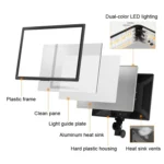 Pixel P50 Dual Color Temperature Flat Panel Fill Light 45W Soft Outdoor Shooting Fill Light For Straight Photography - Image 4