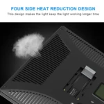 Pixel P50 Dual Color Temperature Flat Panel Fill Light 45W Soft Outdoor Shooting Fill Light For Straight Photography - Image 7