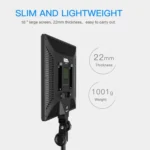 Pixel P50 Dual Color Temperature Flat Panel Fill Light 45W Soft Outdoor Shooting Fill Light For Straight Photography - Image 9