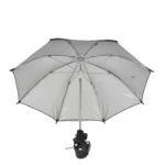 50cm Camera Umbrella Sunshade Adjustable Mobile Phone Parasol With Clip - Image 3