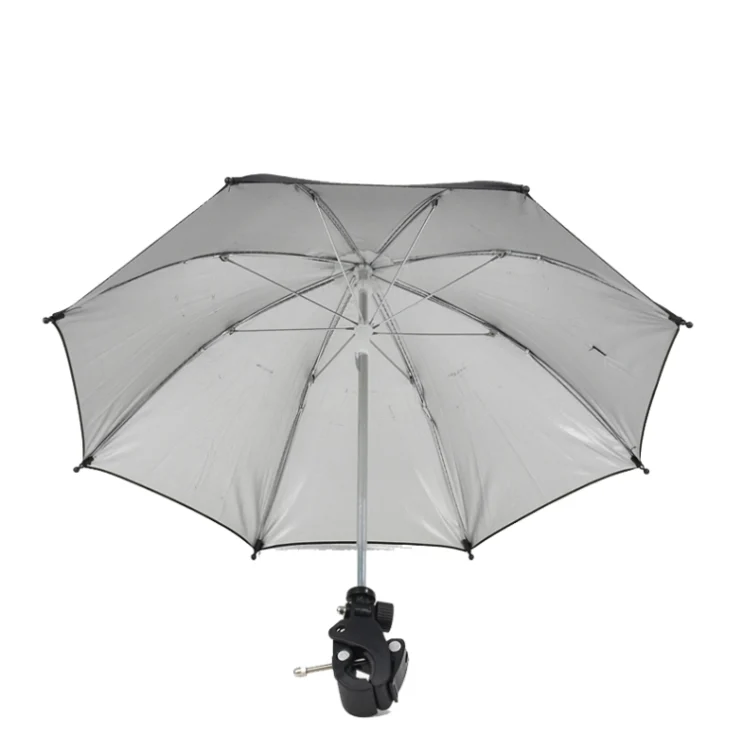 TBD06038780_2.webp 50cm Camera Umbrella Sunshade Adjustable Mobile Phone Parasol With Clip - Image 3